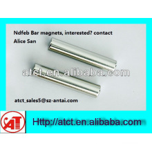 High Quality Rod Neodymium Magnet/ rare earth magnet rod